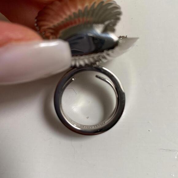 MIU MIU shell ring NWOT authentic size Small - Picture 6 of 7